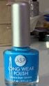 Blue Nail polish
