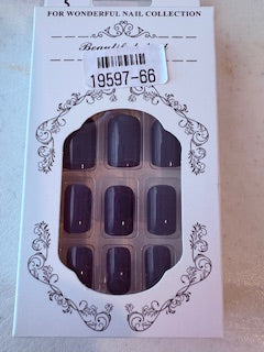 Press on nails -Dark Gray